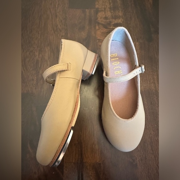 Bloch Tap on tap Leather tap shoes 10M Tan Brand new no box - Picture 7 of 9
